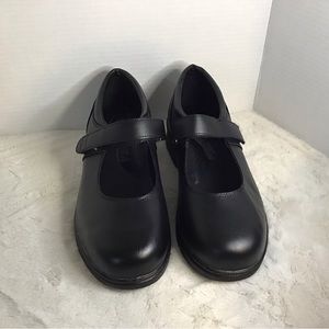 Propet Black Leather Mary Jane Comfort Shoes Wednesday Adam’s